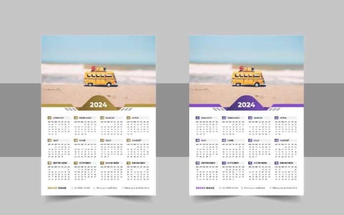 Kalender calendars desain uprint